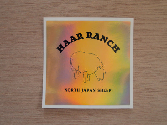 HAAR RANCH ホログラムステッカー
