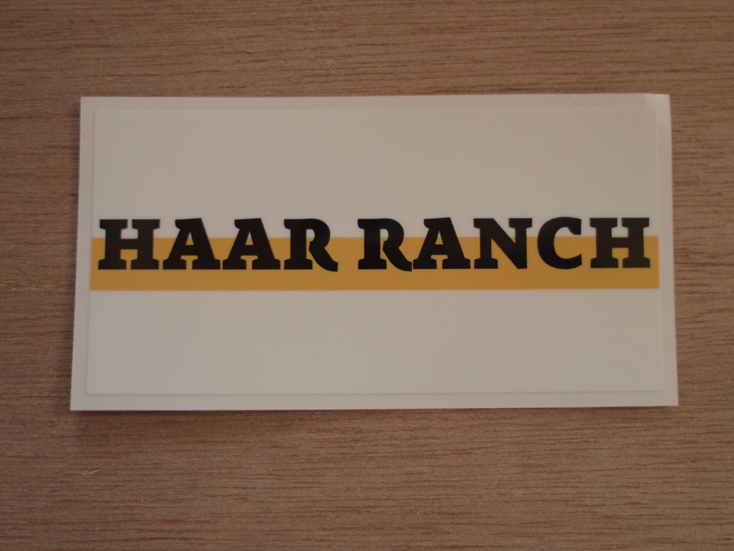 HAAR RANCH ステッカー
