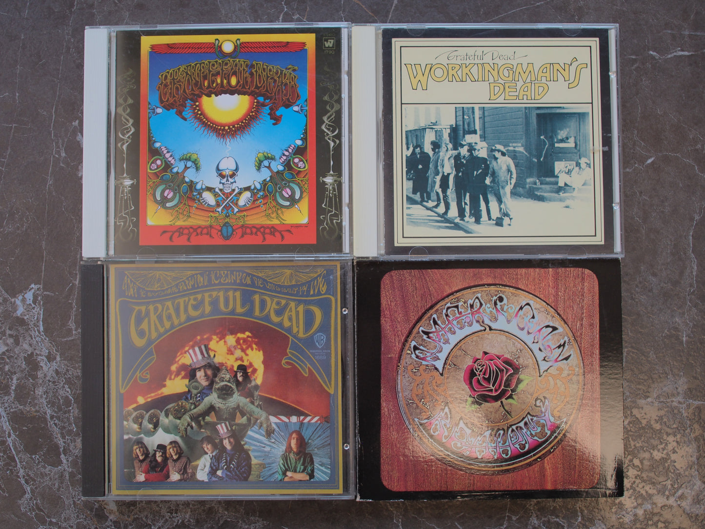 Grateful Deadアルバム 4枚セット