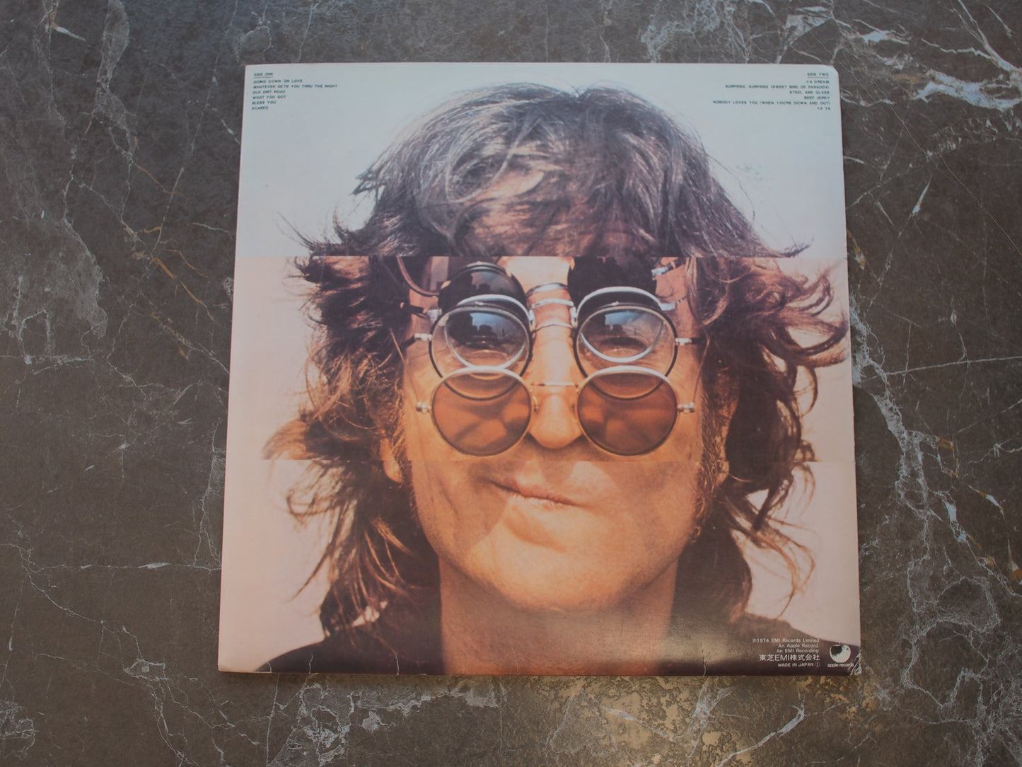 John lennonレコード Walls and Bridges