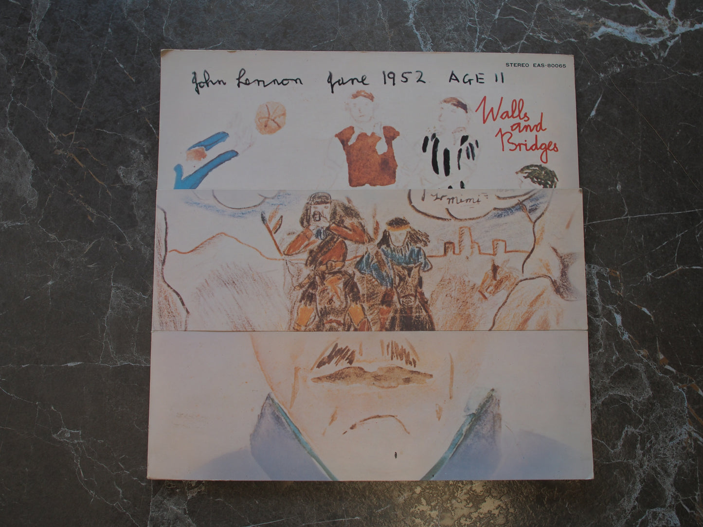 John lennonレコード Walls and Bridges